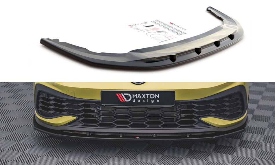 Becquet avant V.4 Volkswagen Golf 8 GTI Clubsport