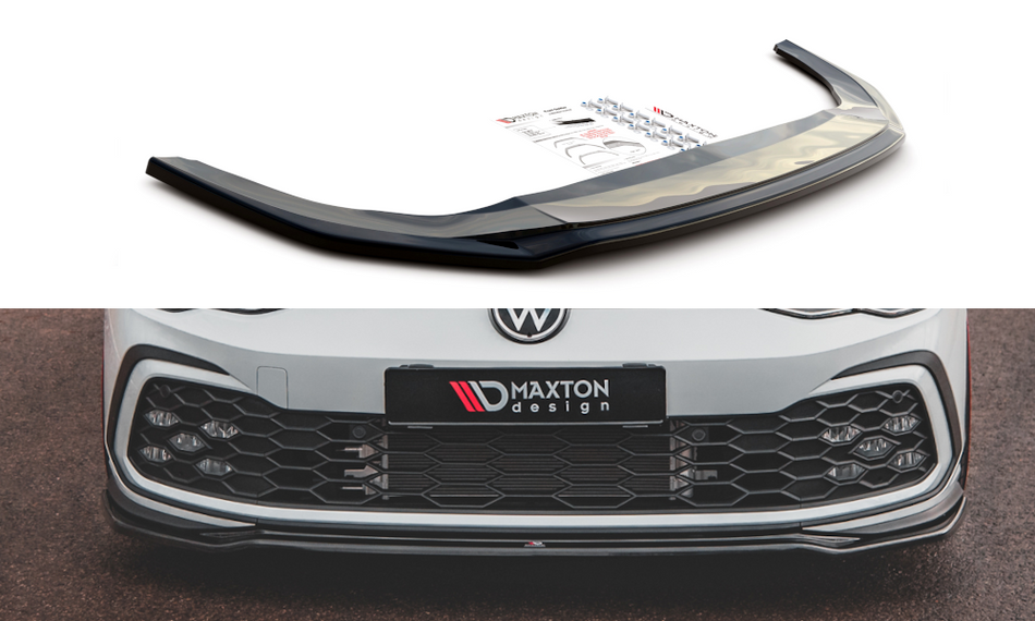 Becquet avant V.4 Volkswagen Golf 8 GTI / R-Line