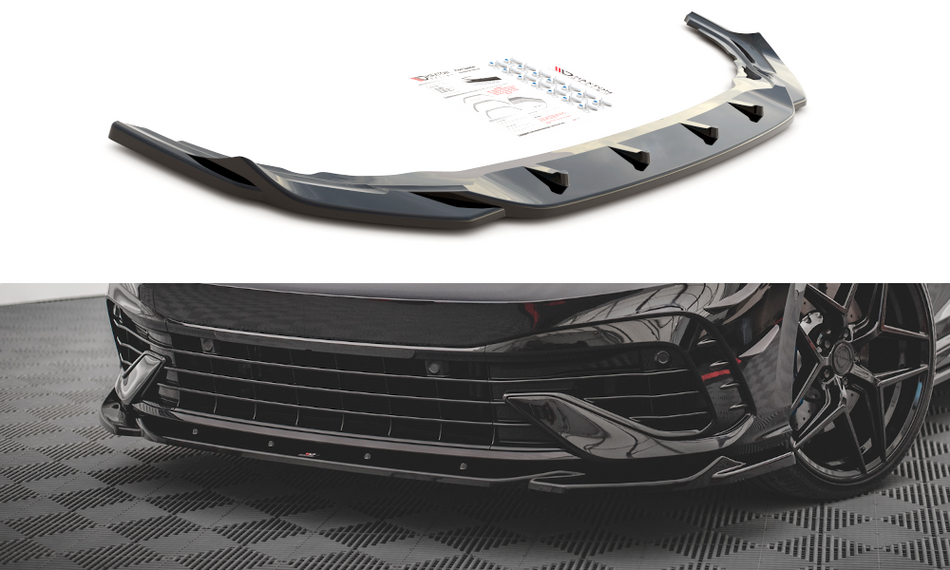 Becquet avant V.4 Volkswagen Golf R Mk8