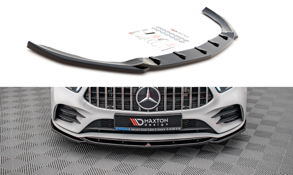 Becquet avant V.5 Mercedes A35 AMG / AMG-Line W177