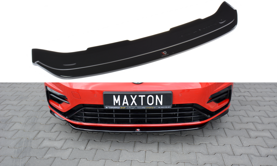 Becquet avant V.5 VW Golf 7 R / R-Line Facelift