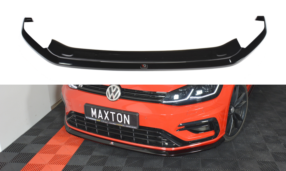 Becquet avant V.6 VW Golf 7 R / R-Line Facelift