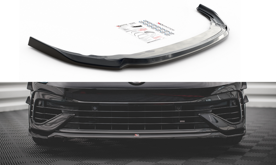 Becquet avant V.6 Volkswagen Golf R Mk8