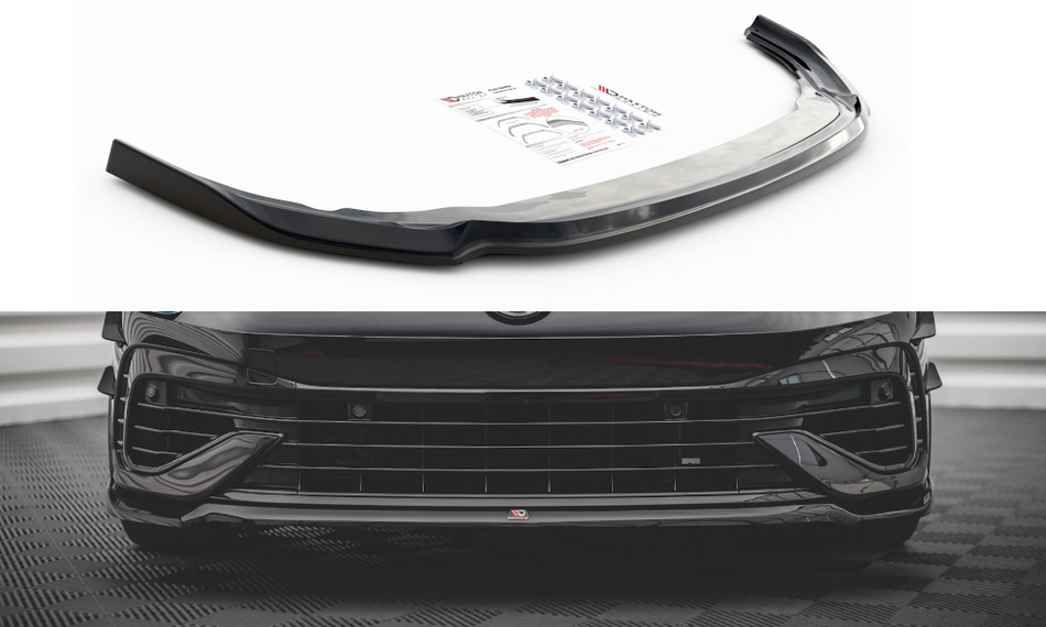 Frontspoiler Lippe V.6 Volkswagen Golf R Mk8