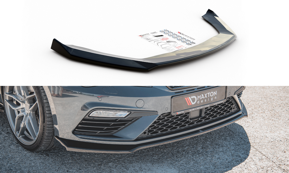 Becquet avant V.7 Seat Leon Cupra / FR Mk3 FL