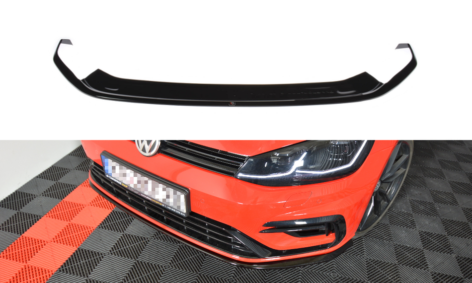 Becquet avant V.7 VW Golf 7 R / R-Line Facelift