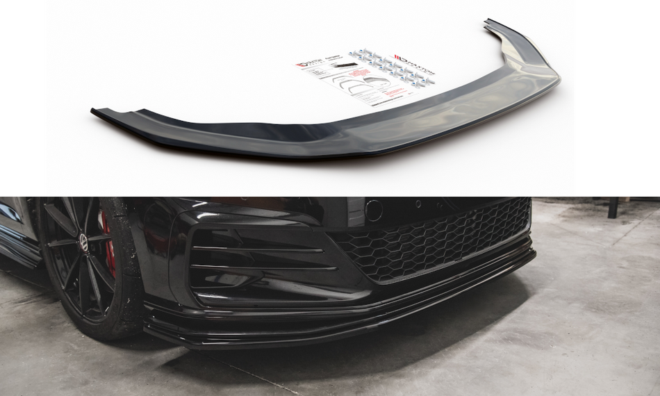 Becquet de spoiler avant VW Golf 7 GTI TCR