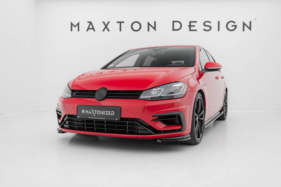 Becquet avant V.8 VW Golf 7 R / R-Line Facelift