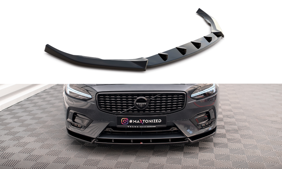 Becquet avant Volvo V90 R-Design Mk2