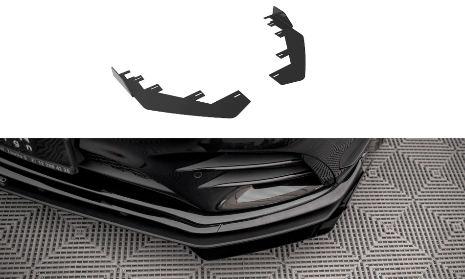 Front Flaps Mercedes A35 AMG / AMG-Line Aero Pack W177