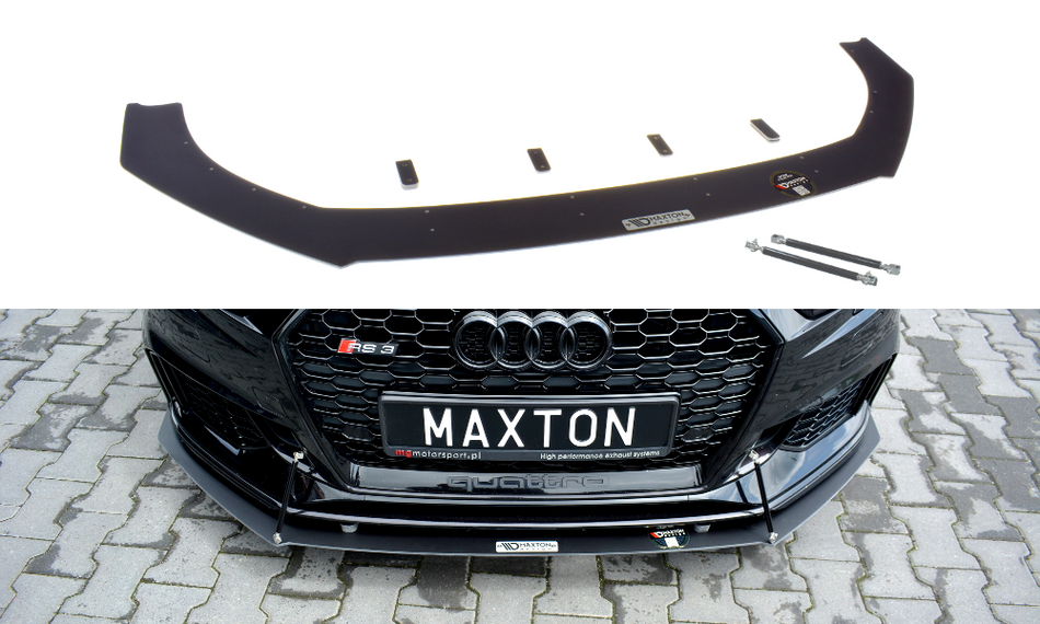 Diffusore spoiler anteriore Racing Cup V.1 Audi RS3 8V FL Sportback