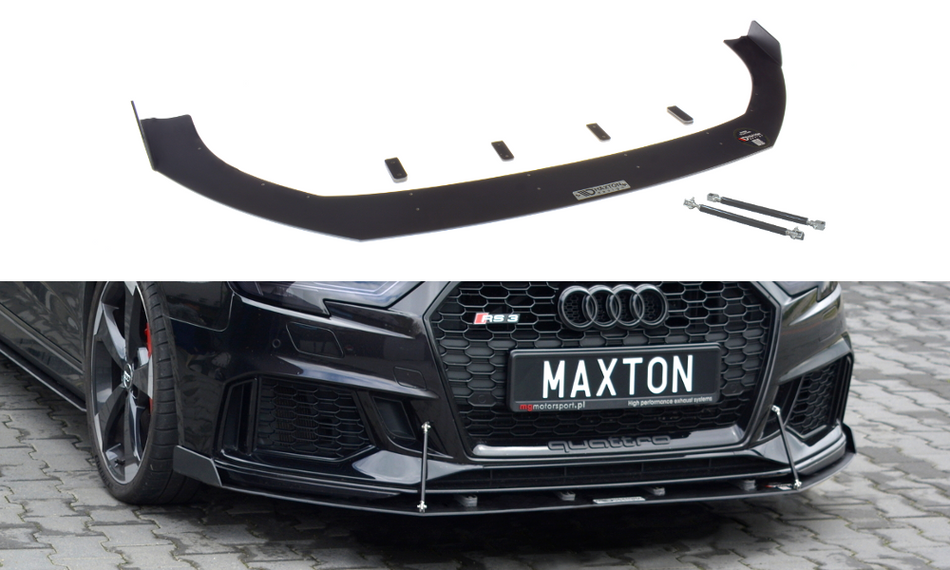 Diffusore spoiler anteriore Racing Cup V.1 Audi RS3 8V FL Sportback