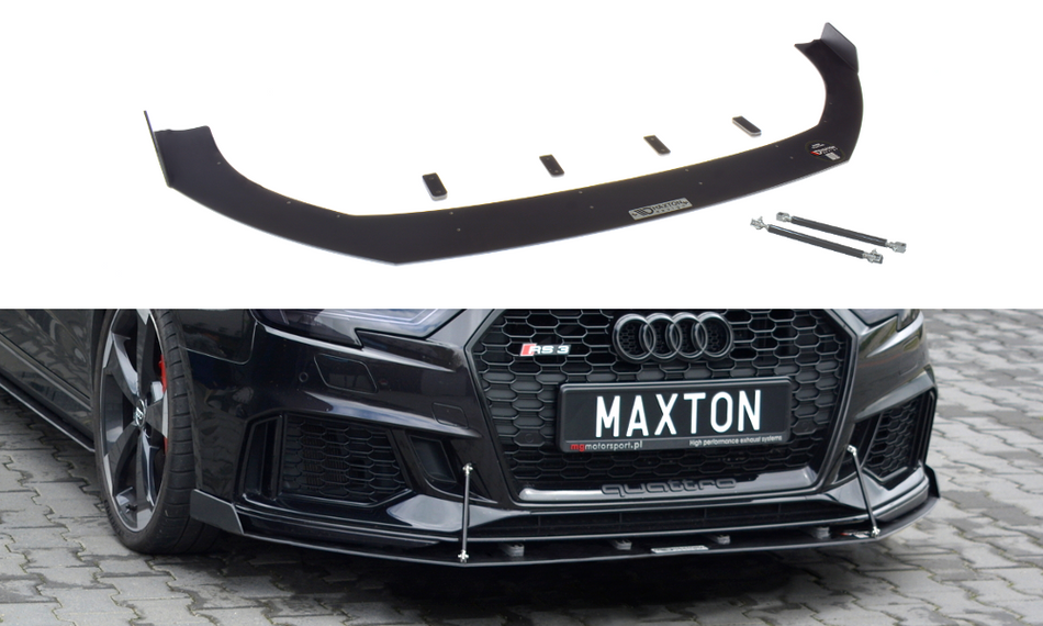 Racing Cup Frontspoiler Lippe Diffusor V.1 Audi RS3 8V FL Sportback