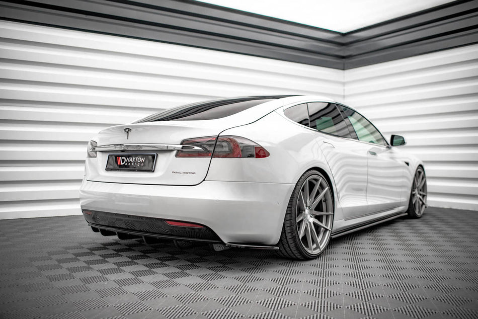 Heckdiffusor Tesla Model S Facelift