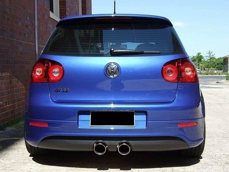 HECKANSATZ VW GOLF V R32 mit 2 Auspufflöchern (für R32 Auspuff)