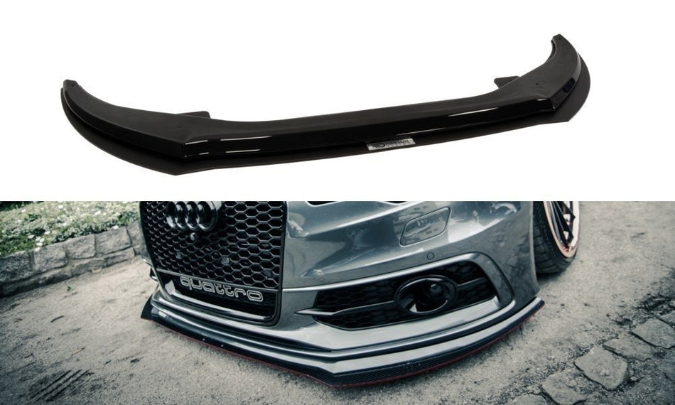 Spoiler anteriore ibrido Audi S6 / A6 S-Line C7