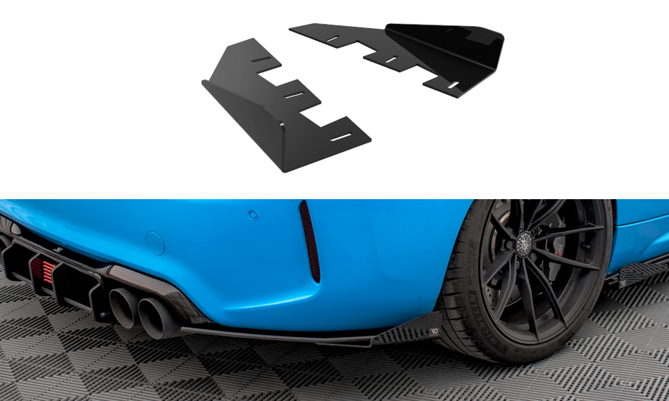 Hintere Seiten-Flaps BMW M2 F87