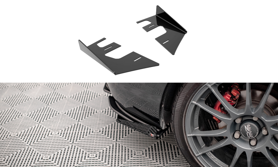 Hintere Seiten-Flaps Mazda 3 MPS Mk1