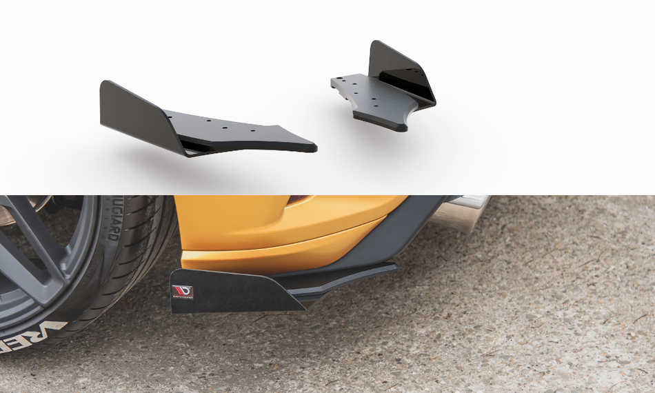 Racing Haltbarkeit Heckdiffusor Seite + Flaps Ford Focus ST Mk4