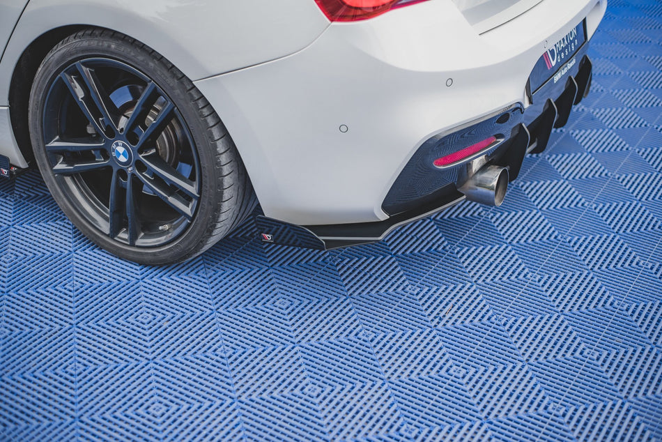 Racing Haltbarkeit Heckdiffusor Seite V.2 + Flaps BMW 1 F20 M140i