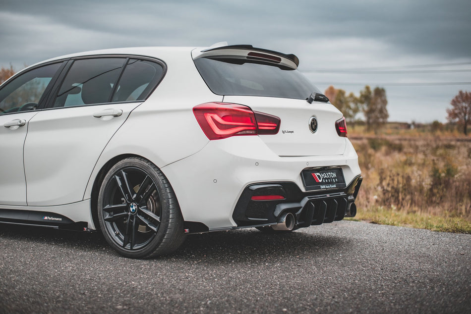 Racing Haltbarkeit Heckdiffusor Seite V.3 + Flaps BMW 1 F20 M140i