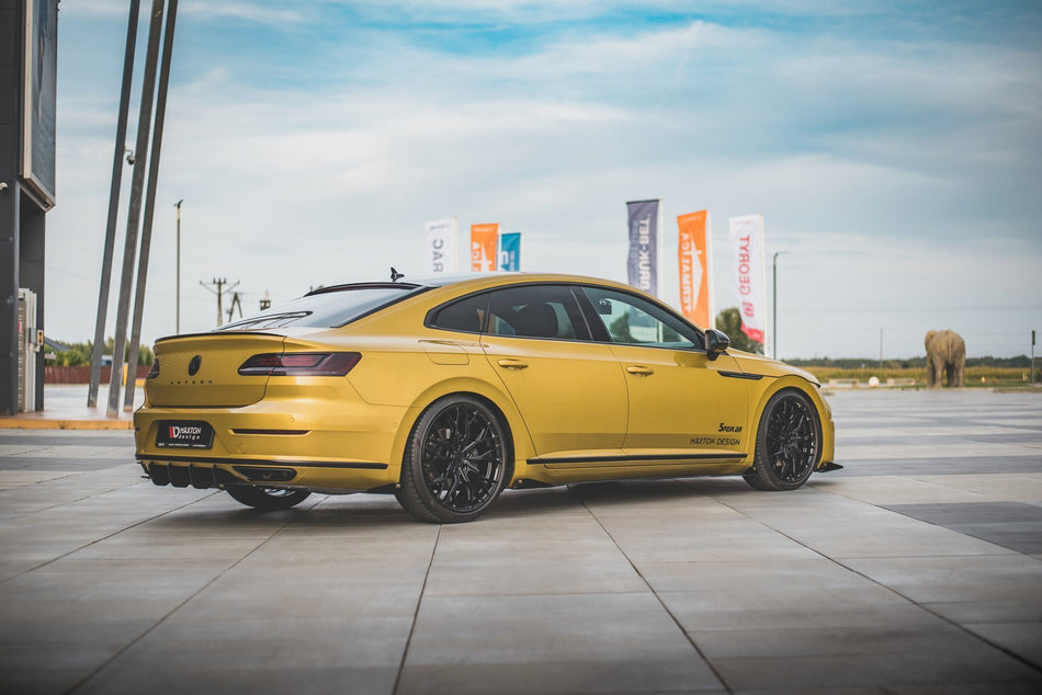 Racing Haltbarkeit Heckdiffusor + Stossstangen Flaps Wings vorne Canards Volkswagen Arteon R-Line