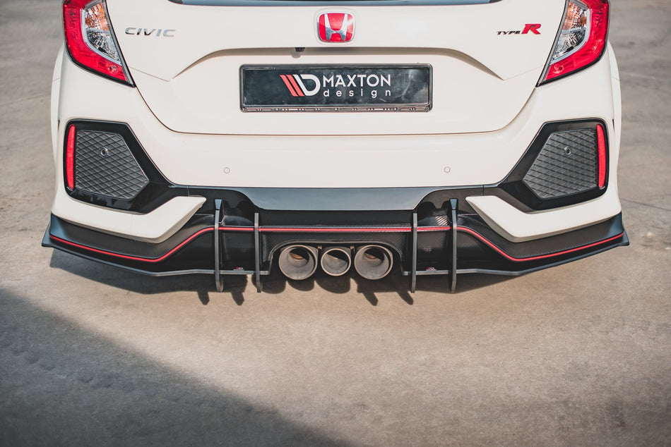 Diffusore posteriore Racing Durability V.2 Honda Civic X Type R 