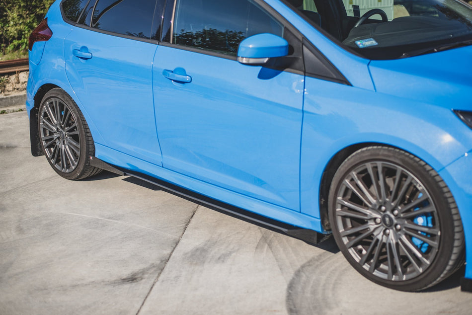 Street Pro Seitenschweller Ansatz Cup Leisten für Ford Focus RS Mk3