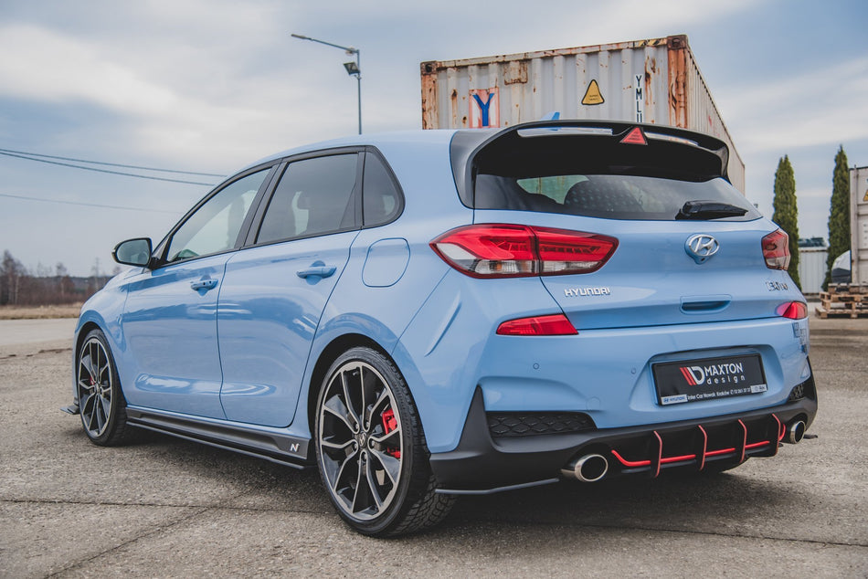 Street Pro Seitenschweller Ansatz Cup Leisten für Hyundai I30 N Mk3 Hatchback / Fastback