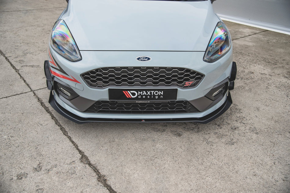 Spoiler anteriore Racing + alette Ford Fiesta Mk8 ST / ST-Line