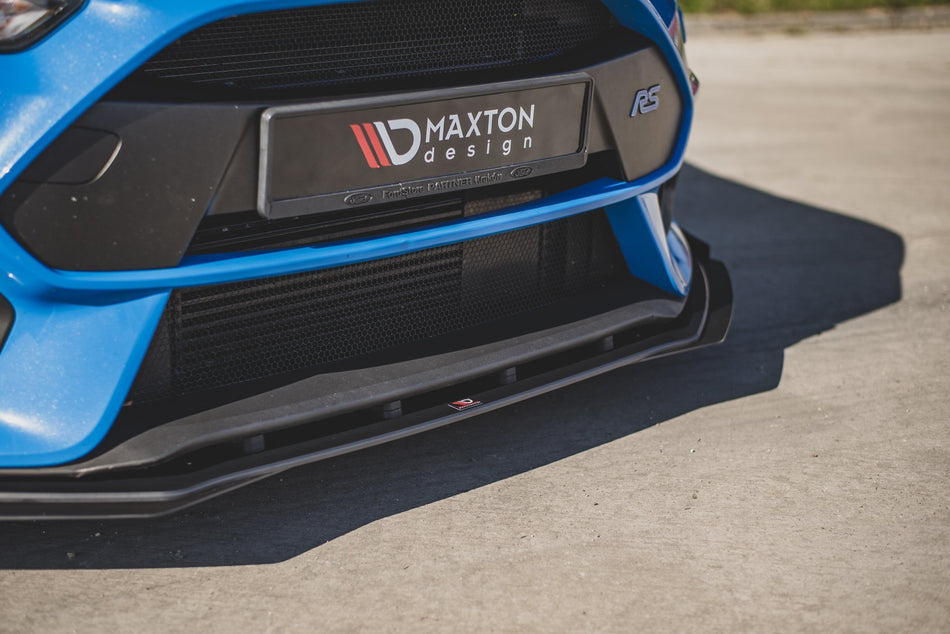Spoiler anteriore Racing Durability + paraurti Flaps Wings Canard anteriori Ford Focus RS Mk3