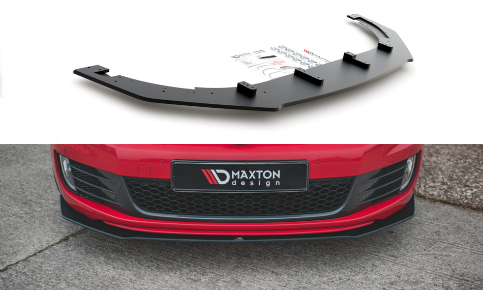 Racing Haltbarkeit Frontspoiler Lippe V.3 Volkswagen Golf GTI Mk6