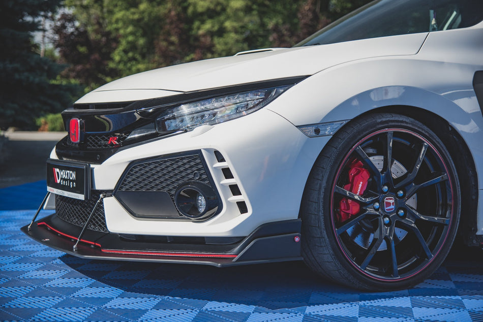 Spoiler anteriore da corsa Honda Civic X Type-R