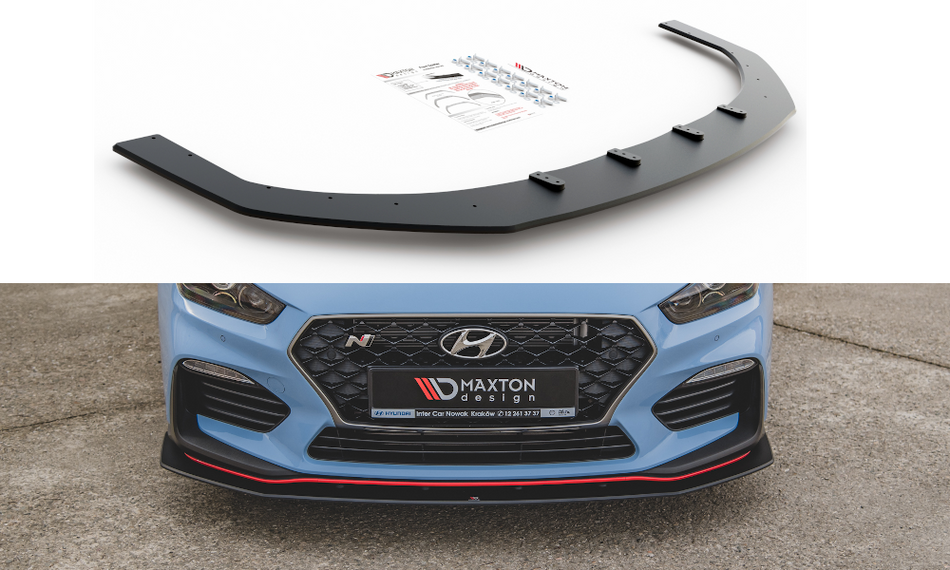 Spoiler anteriore Racing Durability Hyundai I30 N Mk3 Hatchback / Fastback
