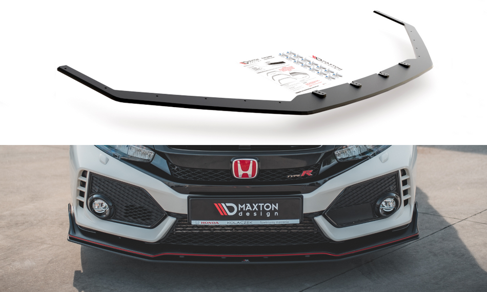 Spoiler anteriore Racing V.2 Honda Civic X Type-R