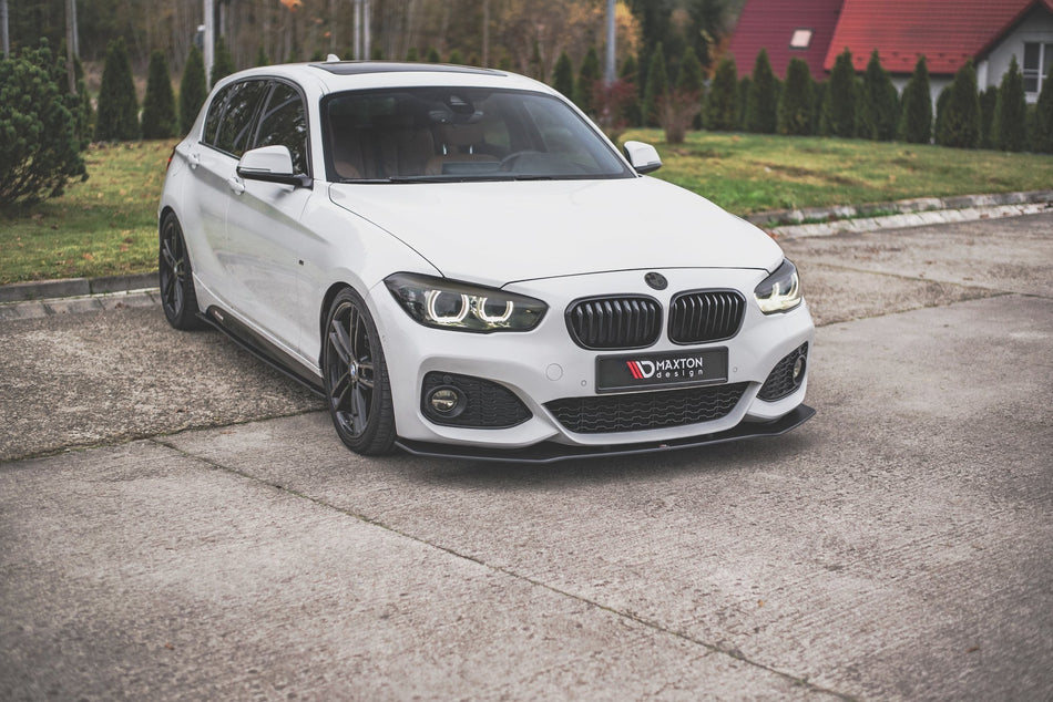 Racing Haltbarkeit Frontspoiler Lippe V.3 BMW 1 F20 M-Pack Facelift / M140i