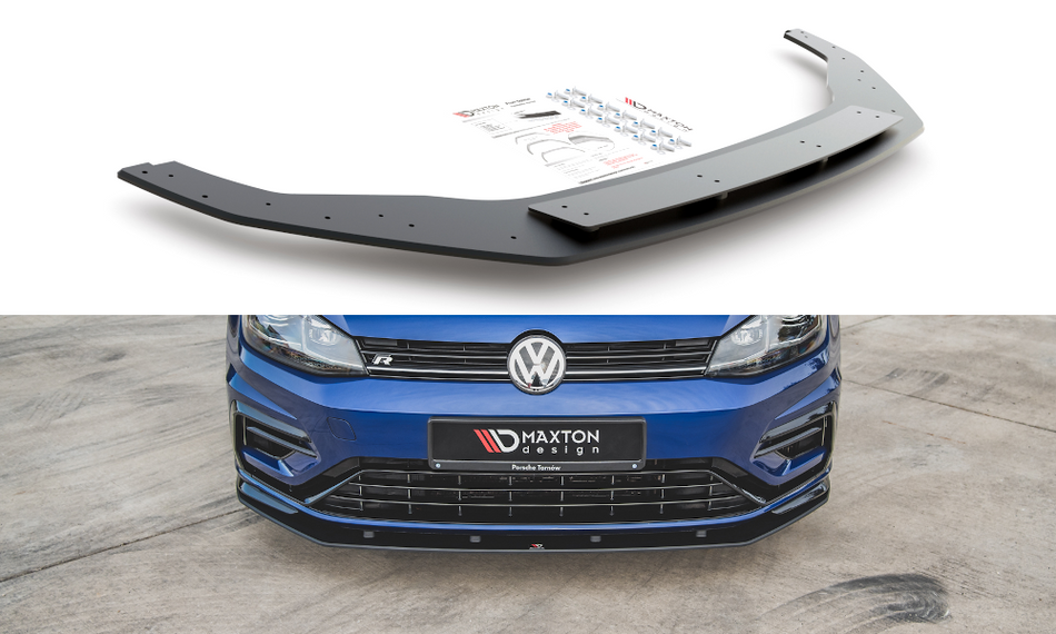 Becquet avant Racing Durability VW Golf 7 R / R-Line Facelift