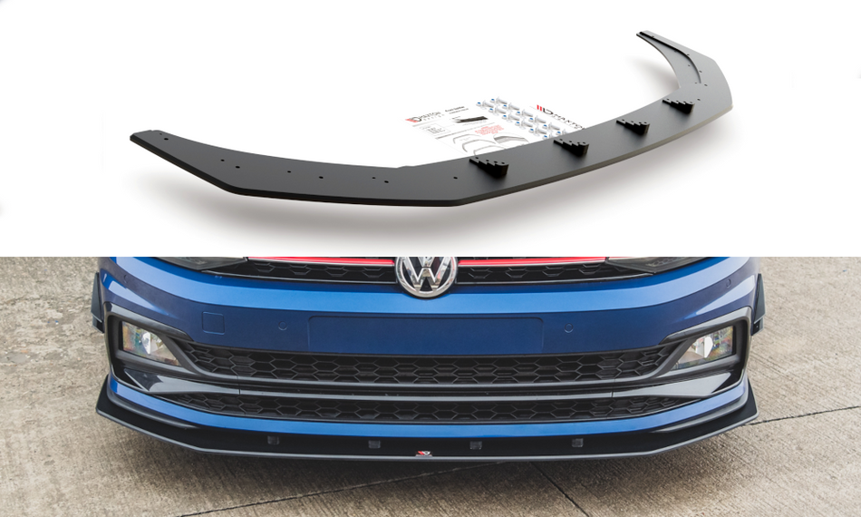 Racing Haltbarkeit Frontspoiler Lippe Volkswagen Polo GTI Mk6