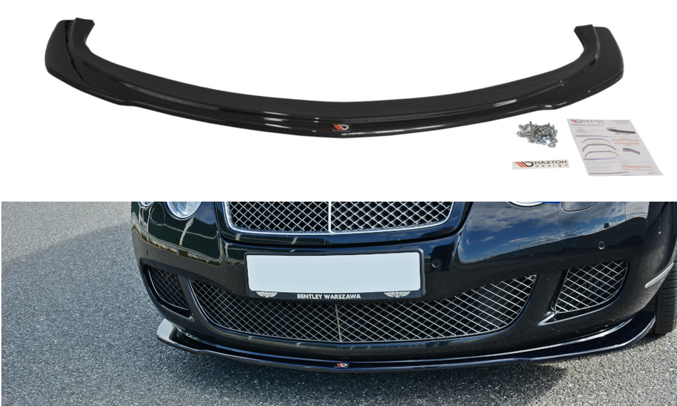 Spoiler anteriore V.1 Bentley Continental GT MK1