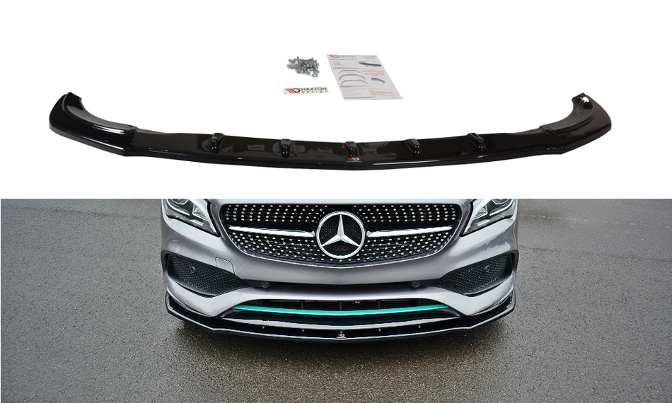 Spoiler anteriore V.1 MERCEDES-BENZ CLA C117 AMG-LINE FACELIFT