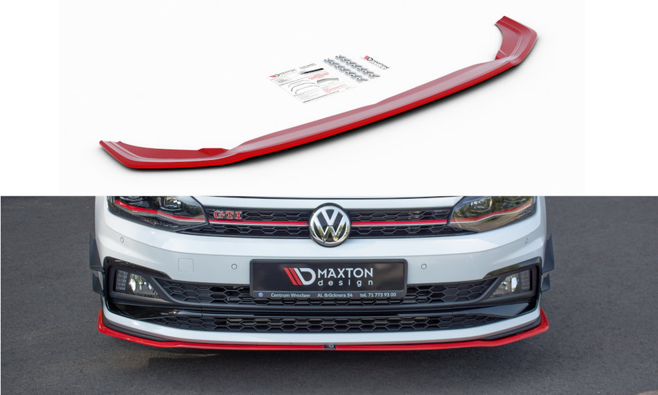 Frontspoiler Lippe V.2 VW POLO MK6 GTI