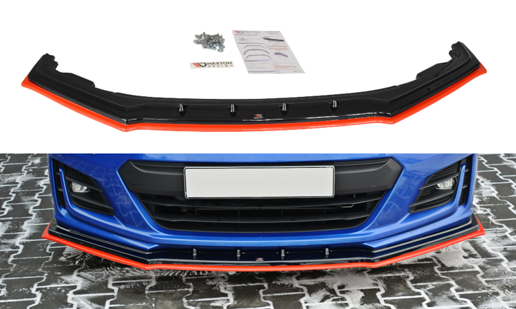 Spoiler anteriore V.4 SUBARU BRZ FACELIFT