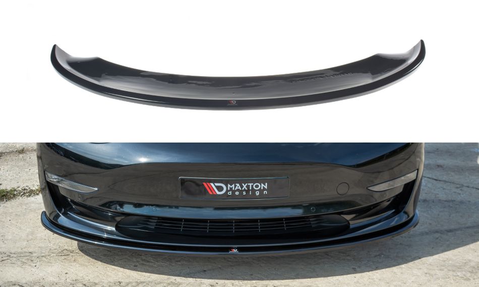 spoiler anteriore labbro Tesla Model 3