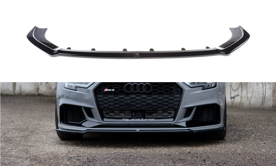 Spoiler anteriore V.2 Audi RS3 8V FL Berlina