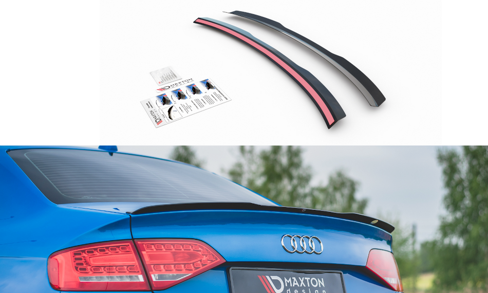 Unterer Heck Spoiler Audi A4 / A4 S-Line B8 / B8 FL Sedan