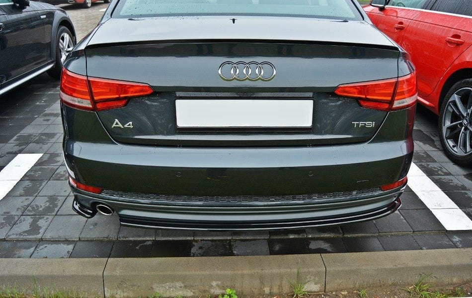 Unterer Heck Spoiler Audi A4 S-Line B9 Sedan