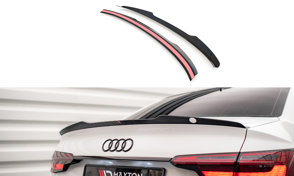 Unterer Heck Spoiler Audi A4 Sedan B9 Facelift