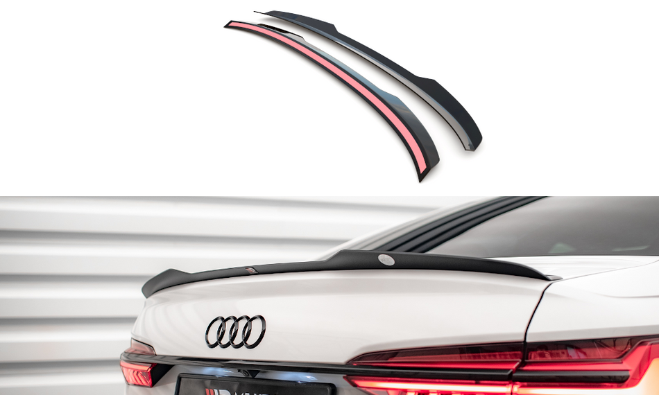 Unterer Heck Spoiler Audi A6 Sedan C8