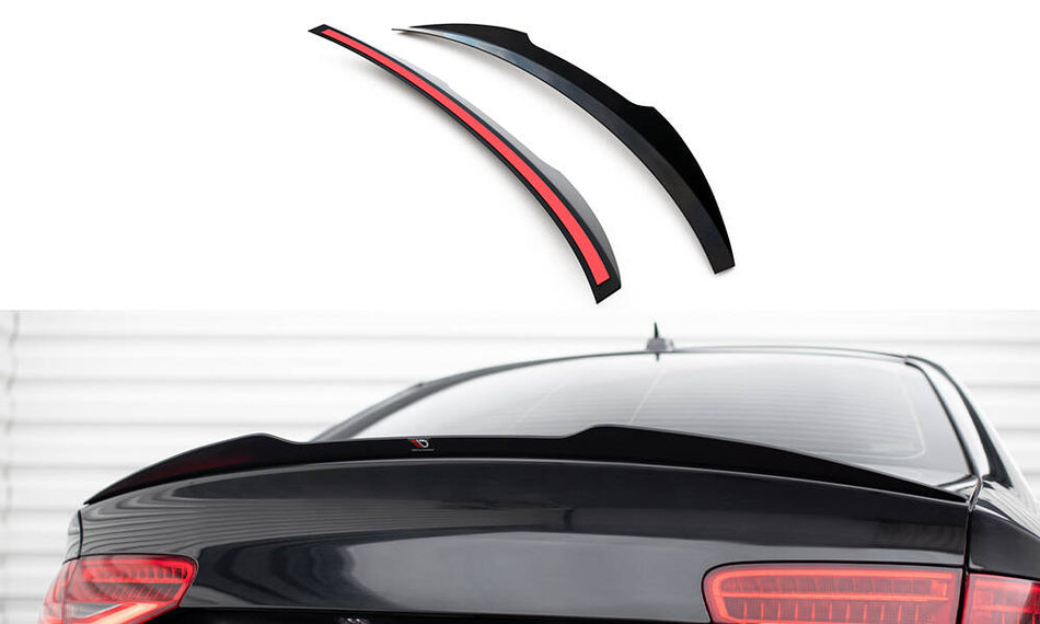 Unterer Heck Spoiler Audi S4 B8 FL Sedan