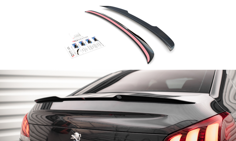 Unterer Heck Spoiler Peugeot 508 GT Mk1 Facelift